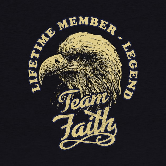 Faith Name - Lifetime Member Legend - Eagle by Stacy Peters Art